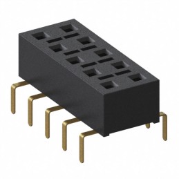 10 pcs : HLE-105-02-G-DV-PE - CONN RCPT 10POS 0.1 GOLD PCB