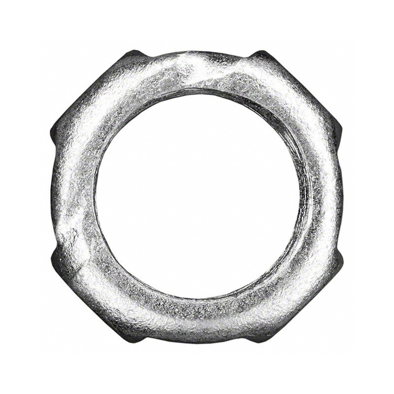 10 pcs : A0375.LN - LOCKNUT NPT 3/8' GALVANIZD STEEL