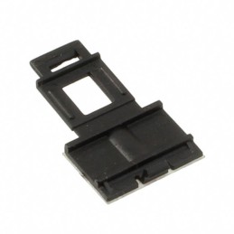 10 pcs : MCC-1-01A-BK - CBL CLIP FLAT BLACK ADHESIVE