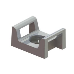 10 pcs : FTH-27-12-01 - CABLE TIE HLDR DUAL SCRW 10 NAT