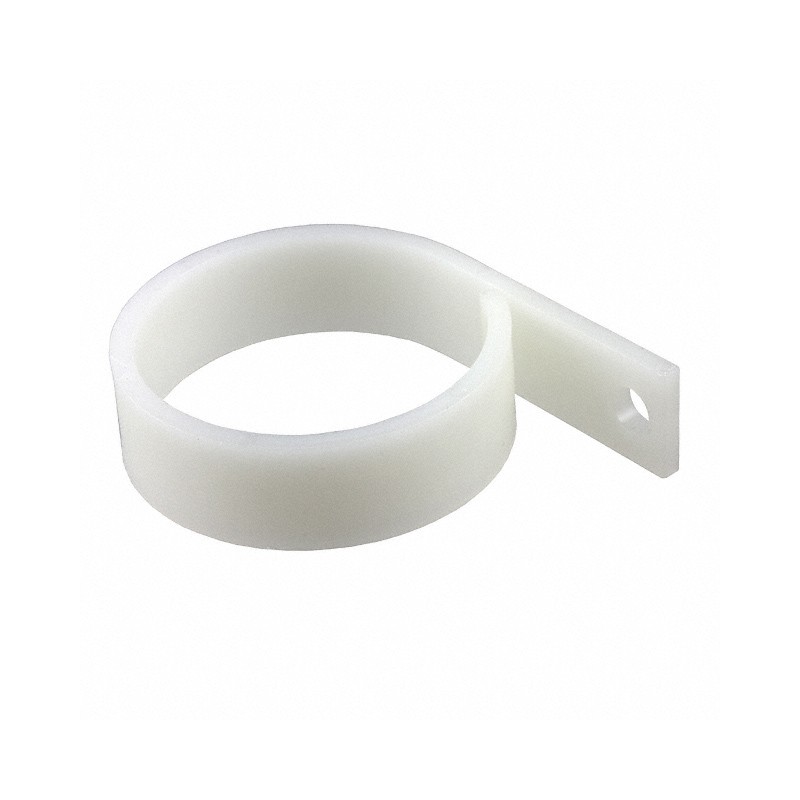 10 pcs : WHC-1500-01 - CBL CLIP P-TYPE NATURAL FASTENER