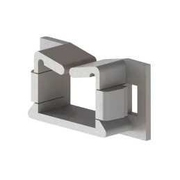 10 pcs : EWSJS-1-01 - CBL CLIP WIRE SADDLE PUSH IN