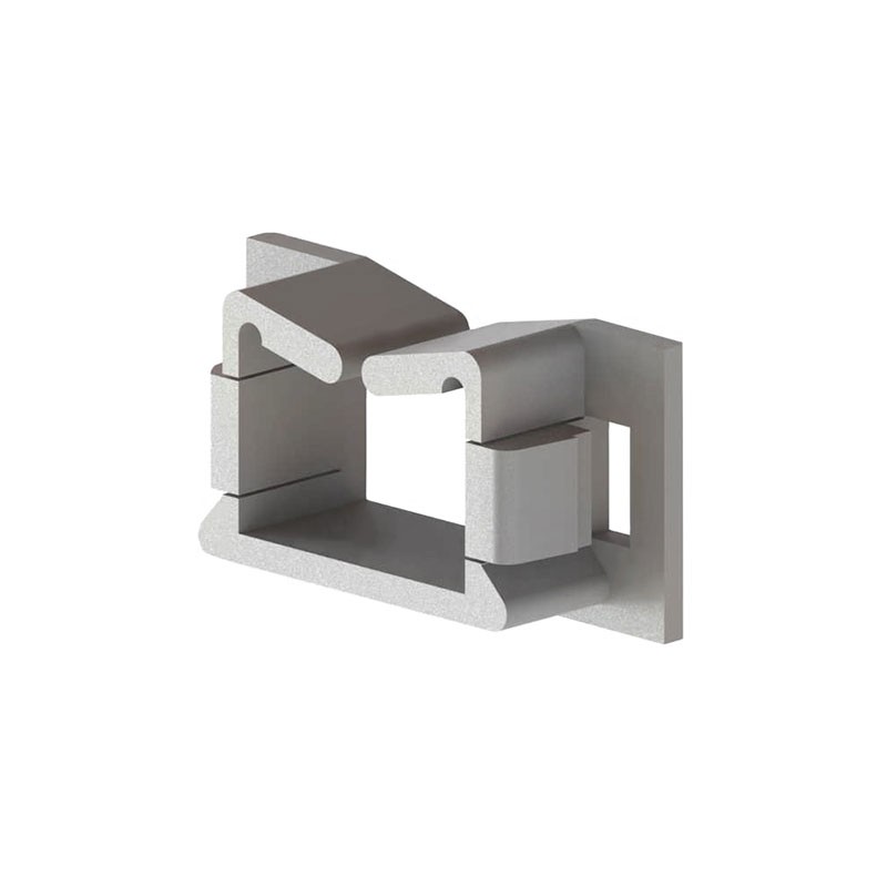 10 pcs : EWSJS-1-01 - CBL CLIP WIRE SADDLE PUSH IN