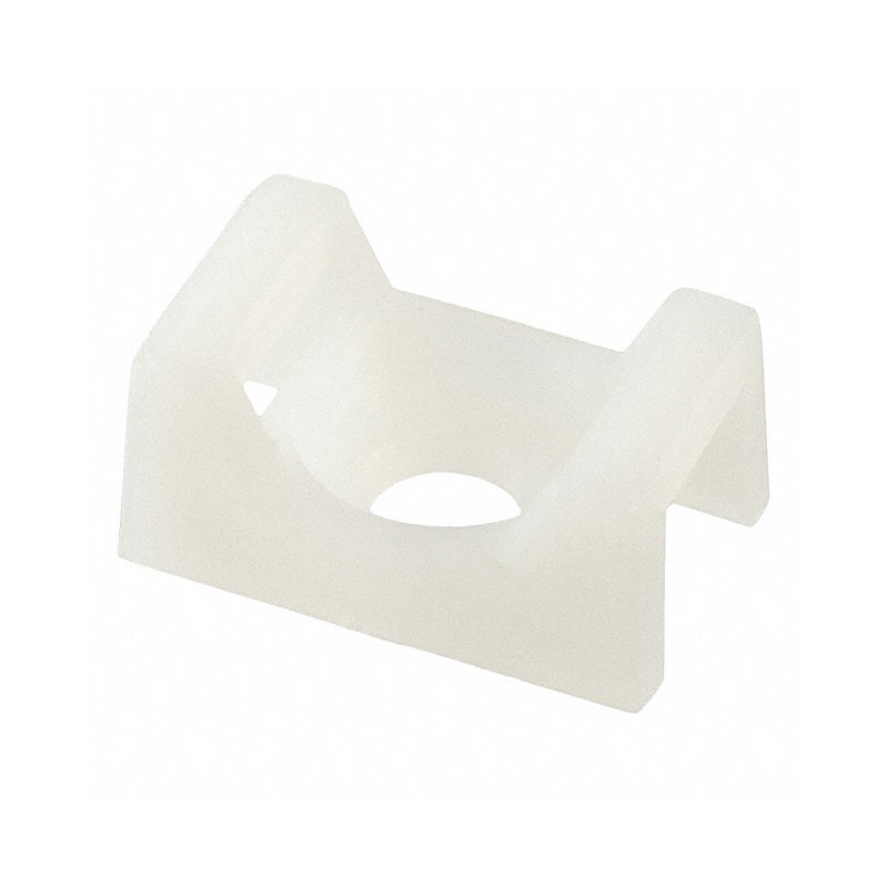 10 pcs : FTH-14R-01-M - CABLE TIE HLD DUAL RIVET MNT NAT