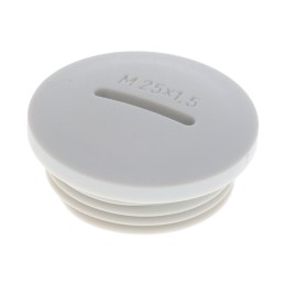 10 pcs : 10.2515PA7035 - SCREW PLUG M25X1,5 - POLYAMIDE P