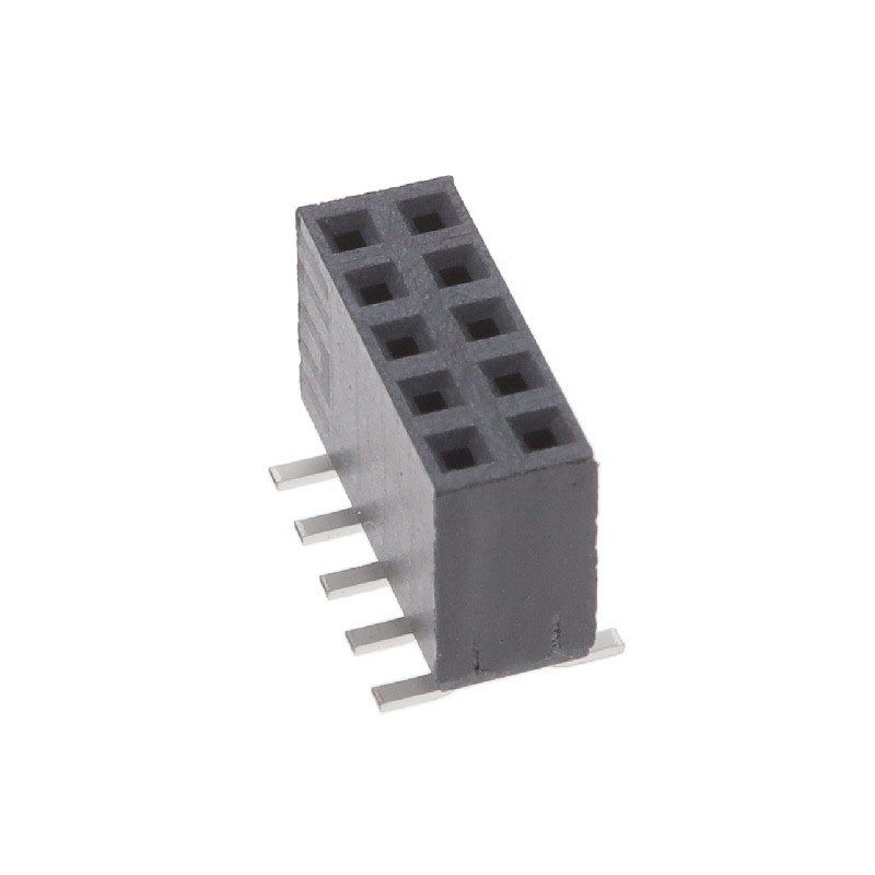 10 pcs : SSW-105-22-F-D-VS-P-TR - CONN RCPT 10POS 0.1 GOLD SMD