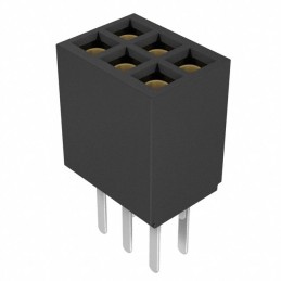 10 pcs : SFMC-103-01-L-D - CONN RCPT 6POS 0.05 GOLD PCB