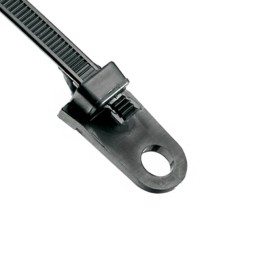 10 pcs : SSC2S-S6-M0 - CBL TIE RELEASABLE BLK 50LB 7.4'