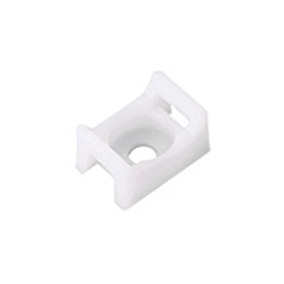 10 pcs : TM3A-M - CABLE TIE HLDR DUAL ADH NATURAL