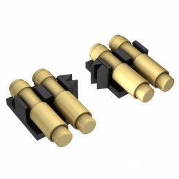 10 pcs : 8MM-11-0005-02-131 - CONN SPRING TARGET 5POS R/A SMD