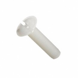 10 pcs : 9535 - MACH SCREW FLAT SLOTTED 6-32