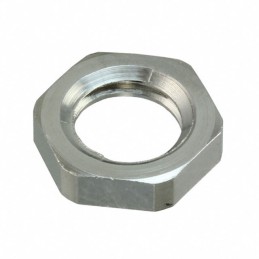 10 pcs : A8000.08 - LOCKNUT NICKEL PLATED BRASS M8