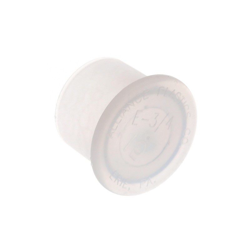 10 pcs : E3/4B - FLANGED CAP - COMPATIBLE UNF THR