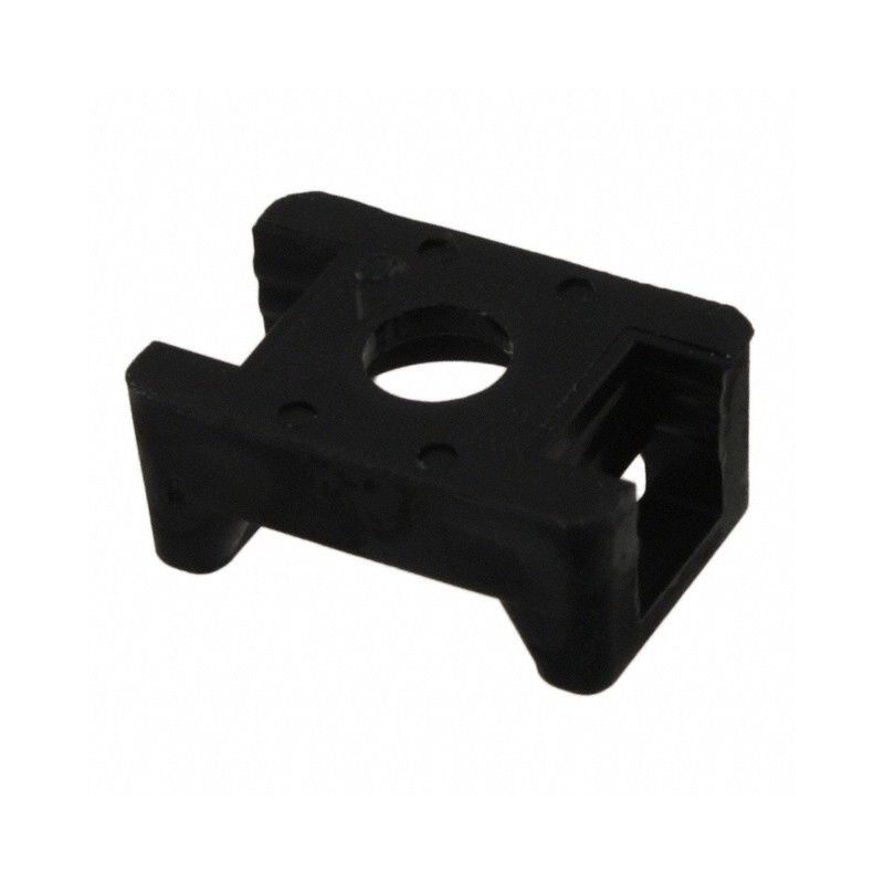 10 pcs : TM2S8-C0 - CABLE TIE HLDR DUAL SCREW 8 BLK