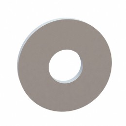 10 pcs : 17M06DIN34816 - FLAT WASHER, 6.4MM ID, M6 / 1/4