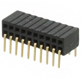 10 pcs : M50-3201045 - CONN RCPT 20P 0.05 GOLD PCB R/A