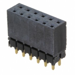 10 pcs : ESQ-106-12-G-D - CONN SOCKET 12POS 0.1 GOLD PCB