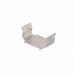 10 pcs : AFCC-08 - CBL CLIP FLAT C-TYPE SILVER ADH