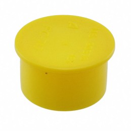 10 pcs : FC717C - HOLE PLUG PARALLEL PROT YELLOW