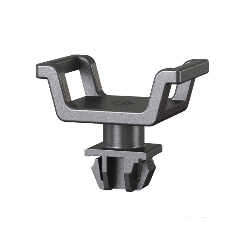 10 pcs : FTH-27-1-01BK - CABLE TIE HLDR DUAL BUTTON MNT