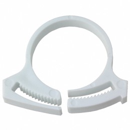 10 pcs : SHC-56 - CBL CLAMP HOSE WHITE