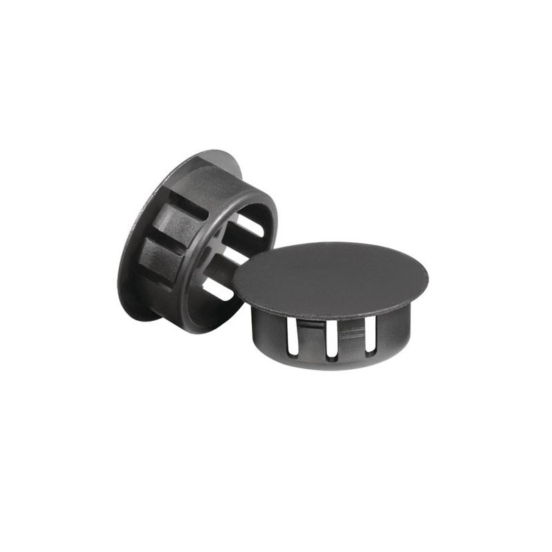 10 pcs : 62MP0562 - HOLE PLUG 0.562' NYLON BLACK