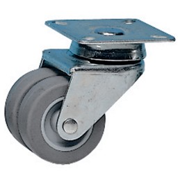 1 pcs - Guitel Hervieu Swivel Castor Wheel, 60kg Capacity, 50mm Wheel