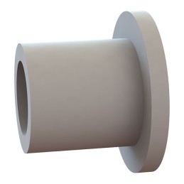 10 pcs : 12SWS0831 - SHOULDER WASHER, NATURAL, NYLON