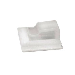 10 pcs : WCA004A - WIRE CLIP, NATURAL, STYLE 5, 1.0