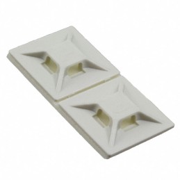 10 pcs : ABMM-A-D - CABLE TIE HLDR QUAD ADH 2QTY2