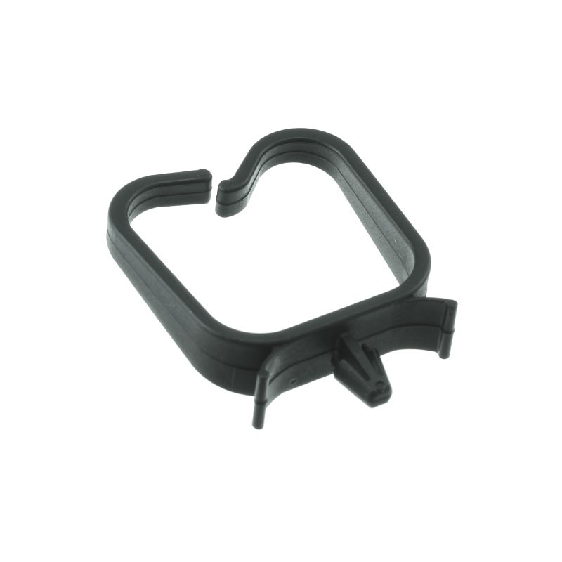 10 pcs : VWS106-C20 - CBL CLIP WIRE SADDLE BLACK ARROW