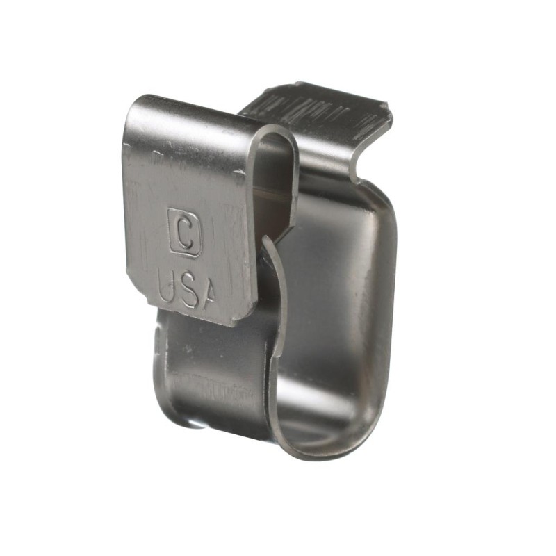 10 pcs : MEC100-2PV-C - METAL EDGE CLIP, 1 TO 2 PV WIRES