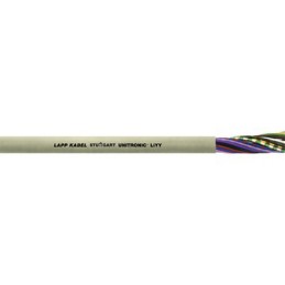 1 Reel of 100 M - Lapp Multicore Data Cable, 0.5 mm², 20 Cores, 20 AWG, Unscreened, 100m, Grey Sheath