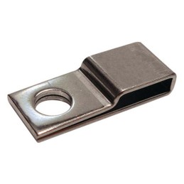 10 pcs : MTH1-3 - CABLE TIE HLDR SGL RIVET MNT SIL