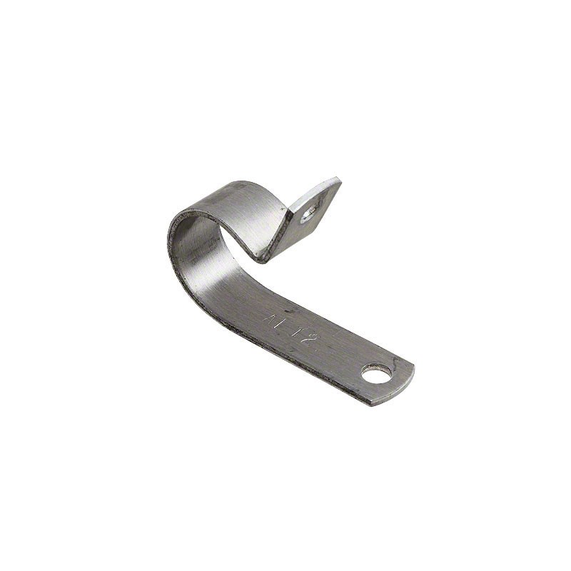 10 pcs : AL12 - CBL CLAMP P-TYPE SILVER FASTENER