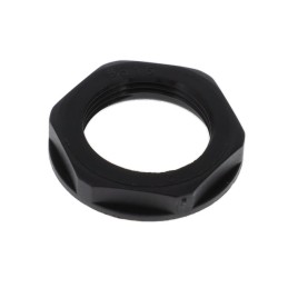 10 pcs : NTPA-P16B - FIPLOCK, LOCKNUT, PG16, BLACK