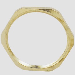 10 pcs : 90186 - KM COUNTER NUT BSP3/8'