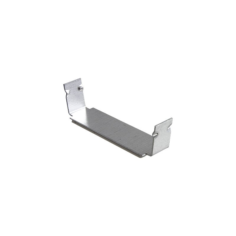 10 pcs : AFCC-21 - CBL CLIP FLAT C-TYPE SILVER ADH
