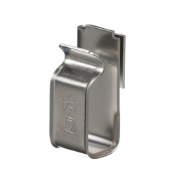 10 pcs : MEC100-90-2PV-C - METAL EDGE CLIP, 1 TO 2 PV WIRES