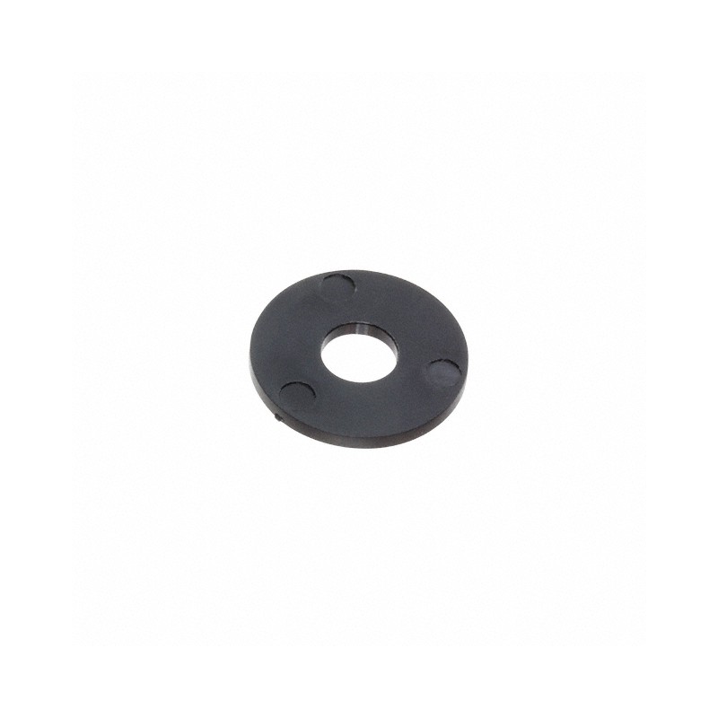 10 pcs : 17W07503B - FLAT WASHER, NYLON, BLACK, .323