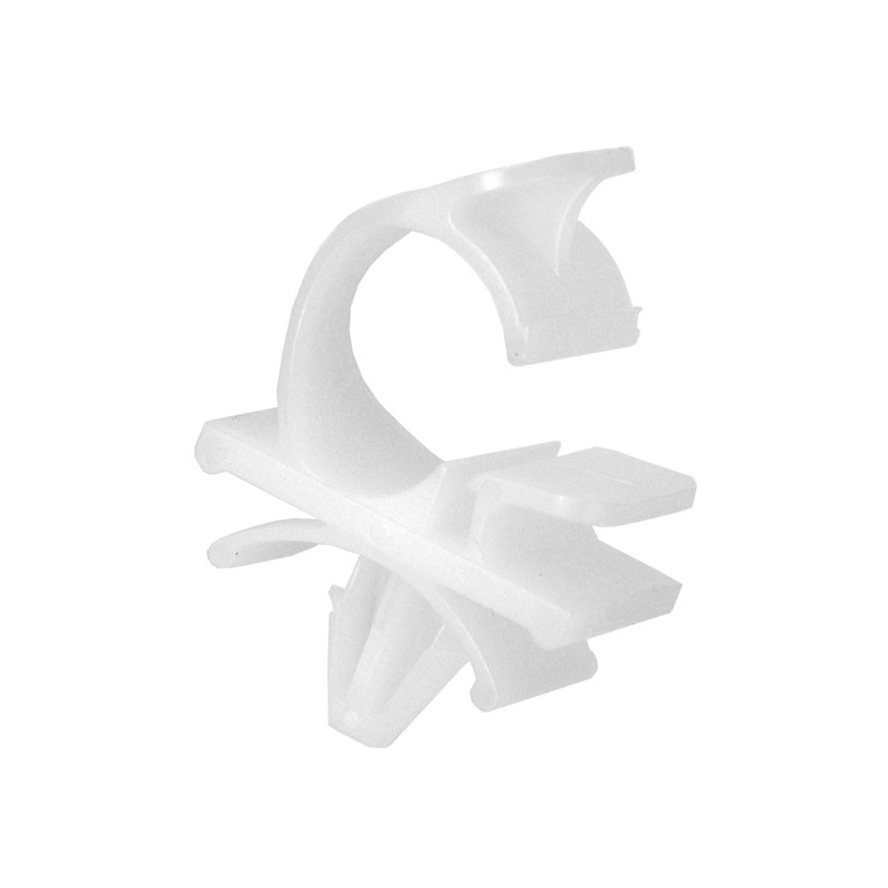 10 pcs : LWC38-H25-C14 - CBL CLIP WIRE SADDLE GRAY ARROW