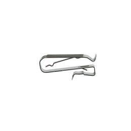 10 pcs : MEC125-4PV-C - METAL EDGE CLIP, 1 TO 4 PV WIRES