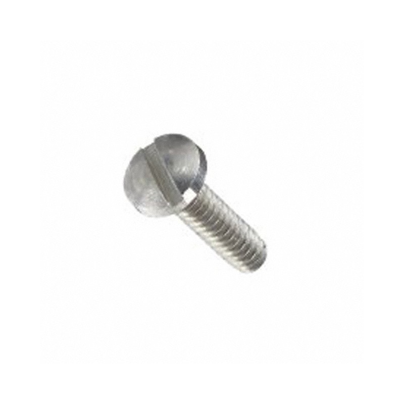 10 pcs : 9400 - MACH SCREW BINDING SLOTTED 4-40