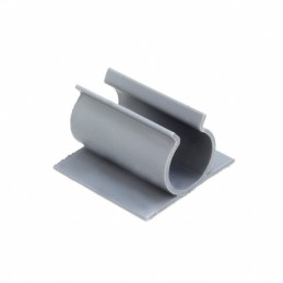 10 pcs : KKU-9-RT - CBL CLIP U-TYPE GRAY ADHESIVE