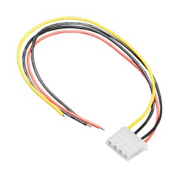 10 pcs : 5391 - IDE MOLEX 4-PIN PLUG CABLE - 30C