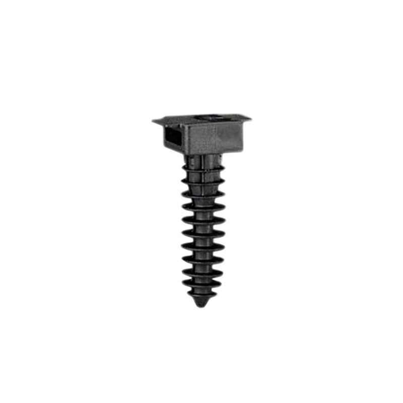 10 pcs : MPMWH32-L0 - CABLE TIE HLDR SGL PUSH MNT BLK