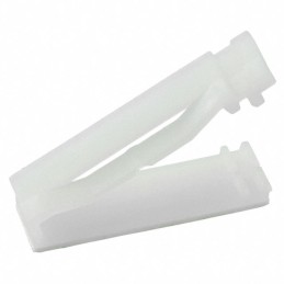 10 pcs : TFCM-25 - CBL CLIP FLAT NATURAL ADHESIVE