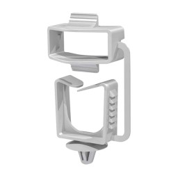 10 pcs : HCS1-01 - CBL CLIP WIRE SADDLE NAT ARROW