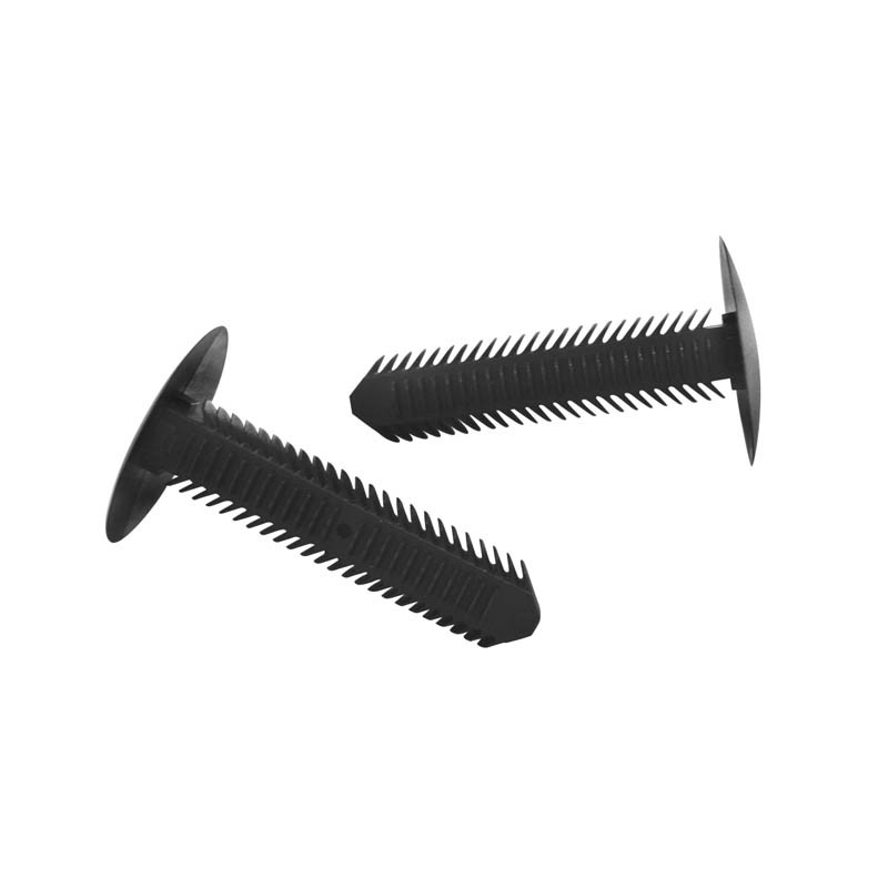 10 pcs : XT1880250A - BARBED FASTENER 0.348' NYLON BLK