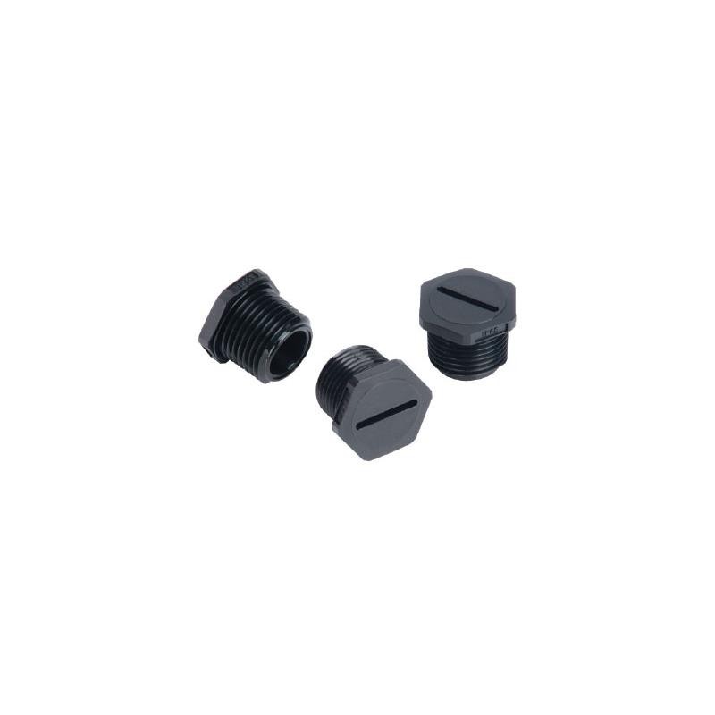 10 pcs : 3546B - LTTP NPT 1/2 BLACK